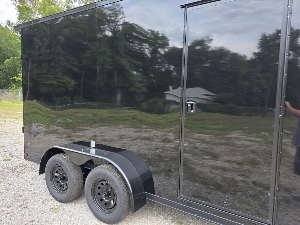New 2027 US Cargo 7X14 TANDEM AXLE 7 INSIDE 80" TALL RAMP DOOR 080 POLYCORE BLACKOUT SCREWLESS Cargo / Enclosed Trailer