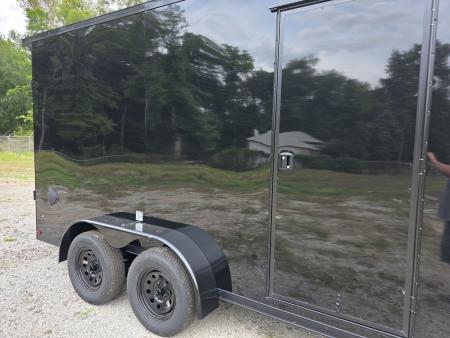 New 2027 US Cargo 7X14 TANDEM AXLE 7 INSIDE 80" TALL RAMP DOOR 080 POLYCORE BLACKOUT SCREWLESS Cargo / Enclosed Trailer