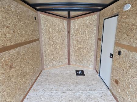 New 2027 US Cargo 7X14 TANDEM AXLE 7 INSIDE 80" TALL RAMP DOOR 080 POLYCORE BLACKOUT SCREWLESS Cargo / Enclosed Trailer