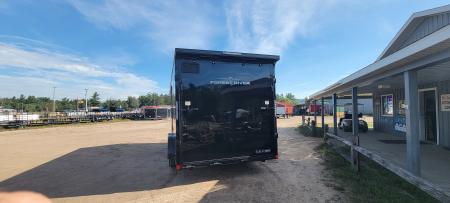 New 2026 US Cargo 7.5X16 7K 7' TALL BLACK BLACK OUT UTV Cargo / Enclosed Trailer