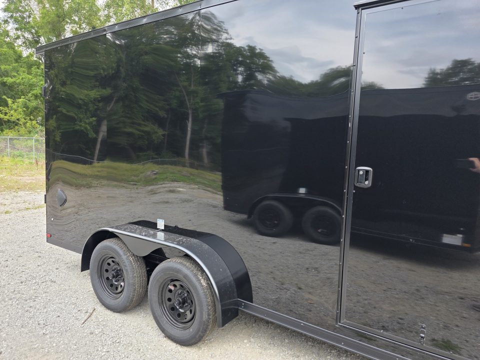 New 2027 US Cargo 7X16 TANDEM AXLE 7 INSIDE 80" TALL RAMP DOOR 080 POLYCORE BLACKOUT SCREWLESS Cargo / Enclosed Trailer