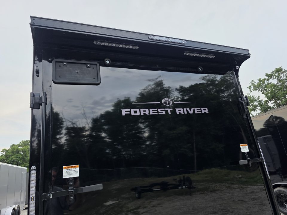 New 2027 US Cargo 7X16 TANDEM AXLE 7 INSIDE 80" TALL RAMP DOOR 080 POLYCORE BLACKOUT SCREWLESS Cargo / Enclosed Trailer