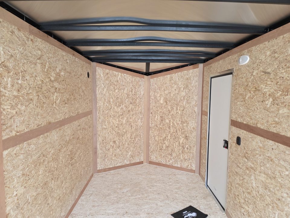 New 2027 US Cargo 7X16 TANDEM AXLE 7 INSIDE 80" TALL RAMP DOOR 080 POLYCORE BLACKOUT SCREWLESS Cargo / Enclosed Trailer