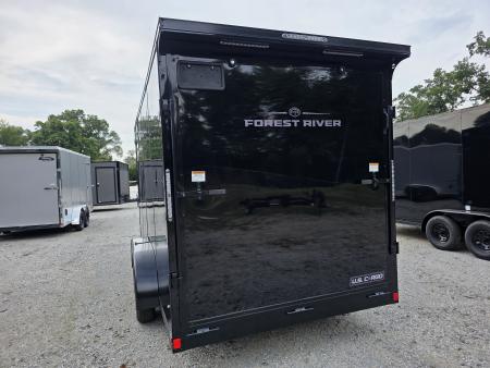 New 2027 US Cargo 7X16 TANDEM AXLE 7 INSIDE 80" TALL RAMP DOOR 080 POLYCORE BLACKOUT SCREWLESS Cargo / Enclosed Trailer