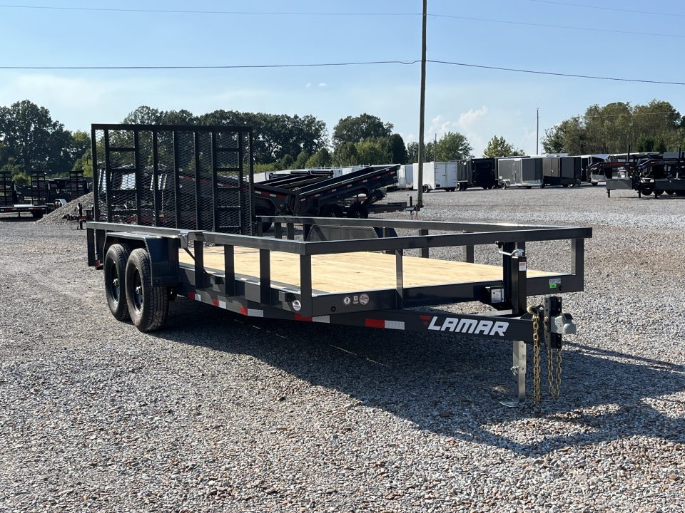New 2027 Lamar 83"x20' 10k Utility Trailer