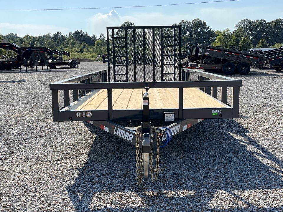 New 2027 Lamar 83"x20' 10k Utility Trailer