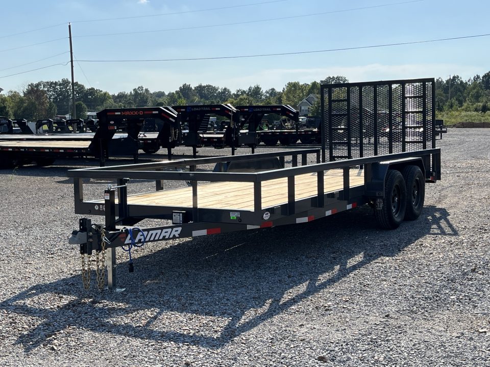 New 2027 Lamar 83"x20' 10k Utility Trailer
