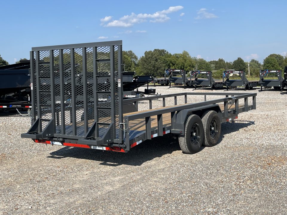 New 2027 Lamar 83"x20' 10k Utility Trailer