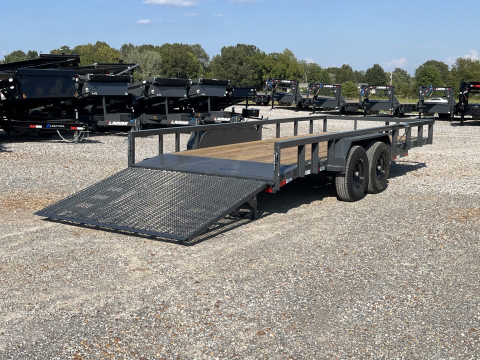 New 2027 Lamar 83"x20' 10k Utility Trailer