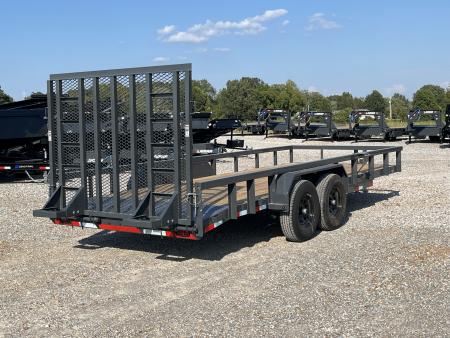 New 2027 Lamar 83"x20' 10k Utility Trailer