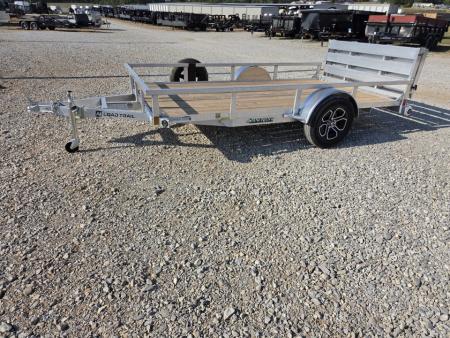 New 2027 Load Trail 77X12 SINGLE AXLE ALUMINUM UTILITY W/BI-FOLD GATE & SPARE