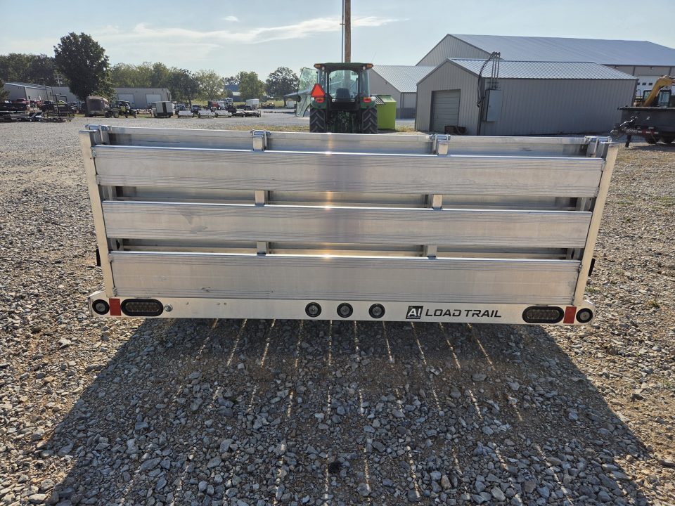New 2027 Load Trail 83X14 TANDEM 7K ALUMINUM UTILITY W/BI-FOLD GATE & SPARE