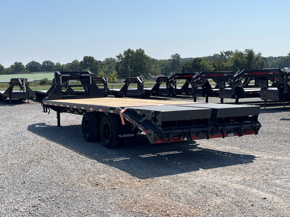 New 2027 Lamar Gooseneck Trailer | 102" x 25' | 20K GVWR