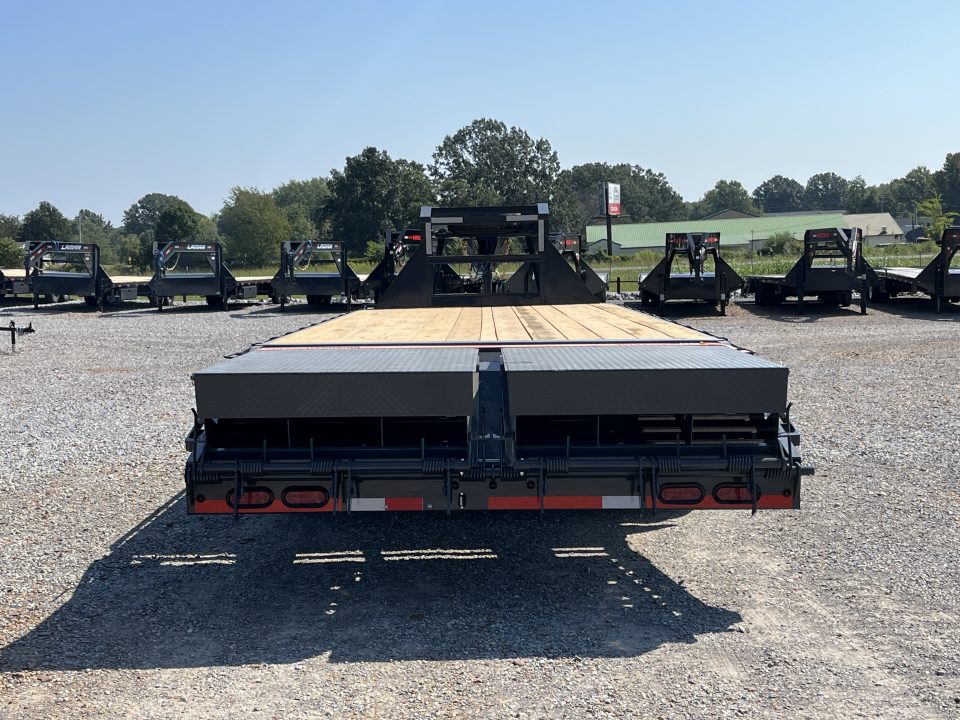 New 2027 Lamar Gooseneck Trailer | 102" x 25' | 20K GVWR