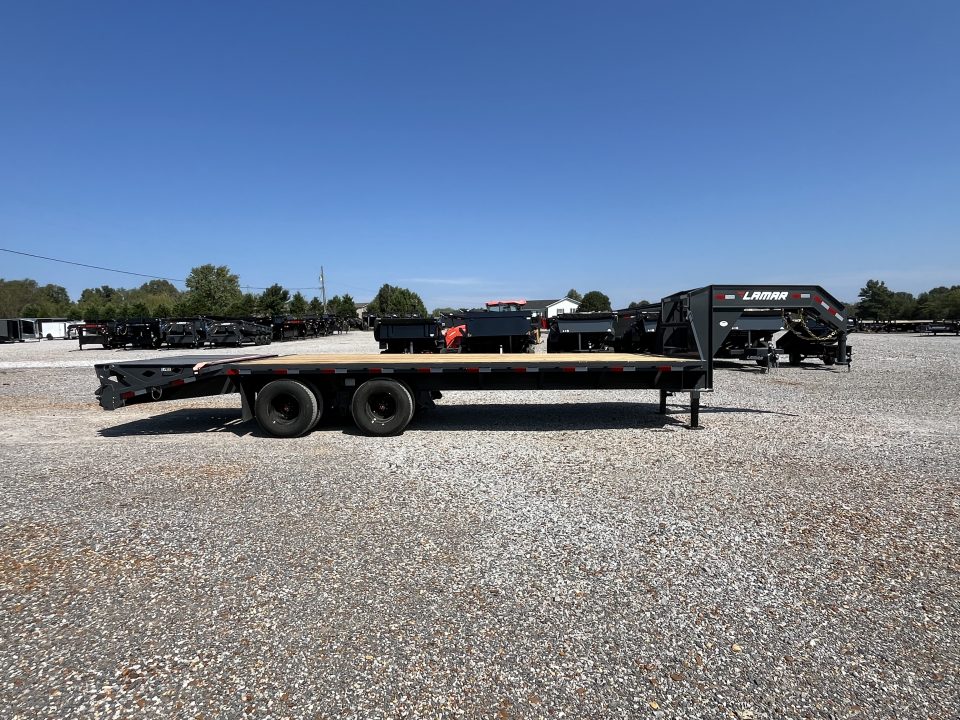New 2027 Lamar Gooseneck Trailer | 102" x 25' | 20K GVWR