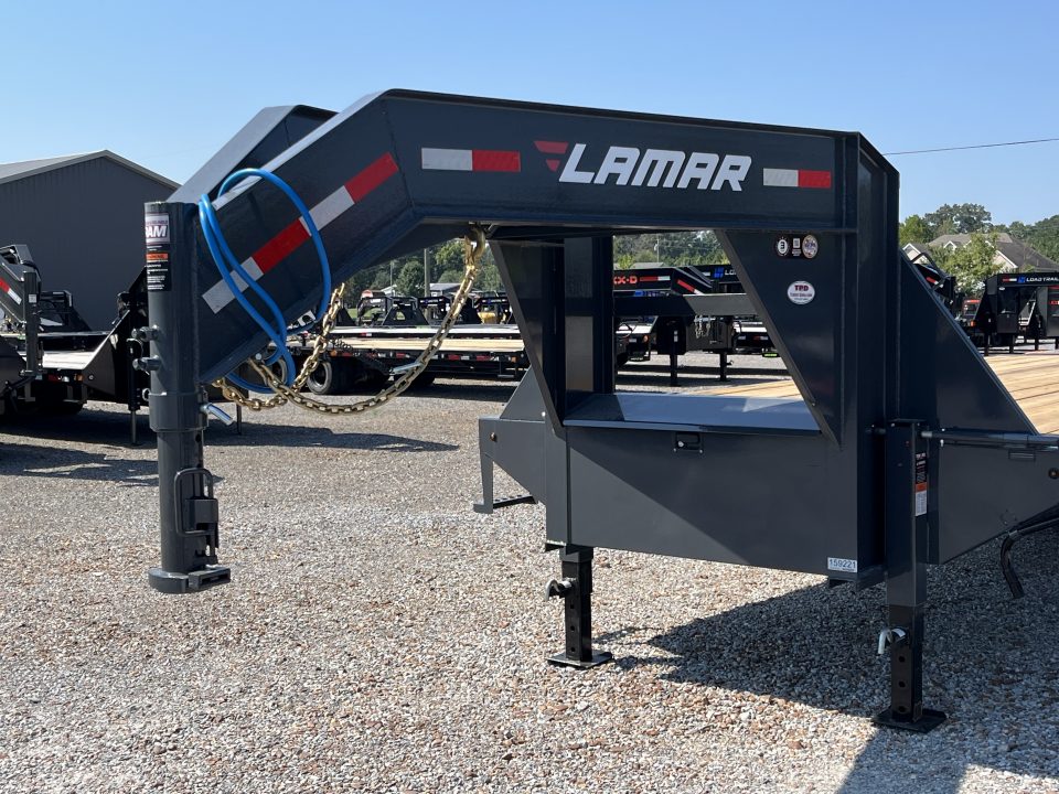 New 2027 Lamar Gooseneck Trailer | 102" x 25' | 20K GVWR