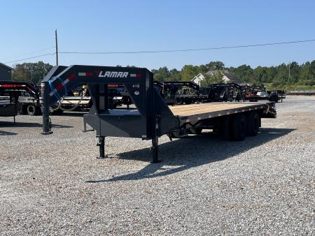 New 2027 Lamar Gooseneck Trailer | 102" x 25' | 20K GVWR