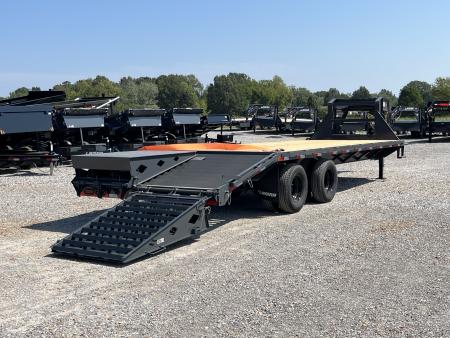 New 2027 Lamar Gooseneck Trailer | 102" x 25' | 20K GVWR