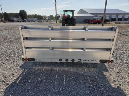 New 2027 Load Trail 77X12 SINGLE AXLE ALUMINUM UTILITY W/BI-FOLD GATE & SPARE