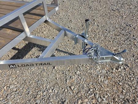 New 2027 Load Trail 77X12 SINGLE AXLE ALUMINUM UTILITY W/BI-FOLD GATE & SPARE
