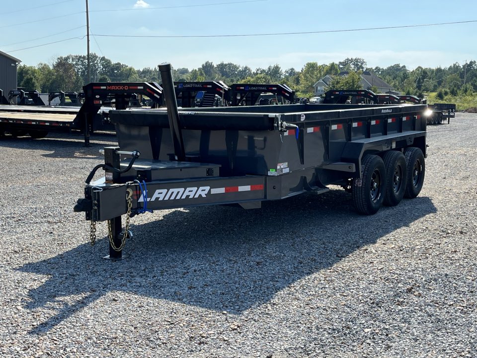 New 2027 Lamar Dump Trailer | 83" x 16' | 21K GVWR
