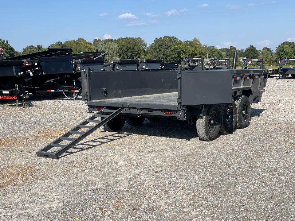 New 2027 Lamar Dump Trailer | 83" x 16' | 21K GVWR