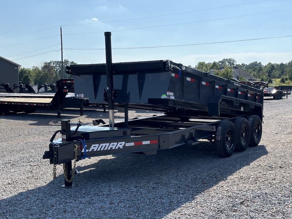New 2027 Lamar Dump Trailer | 83" x 16' | 21K GVWR