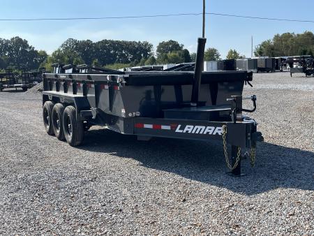 New 2027 Lamar Dump Trailer | 83" x 16' | 21K GVWR