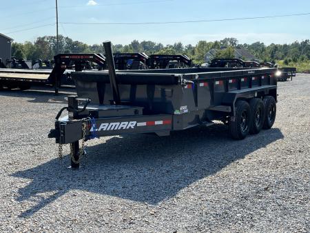 New 2027 Lamar Dump Trailer | 83" x 16' | 21K GVWR