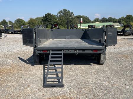 New 2027 Lamar Dump Trailer | 83" x 16' | 21K GVWR