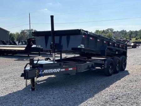 New 2027 Lamar Dump Trailer | 83" x 16' | 21K GVWR