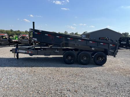 New 2027 Lamar Dump Trailer | 83" x 16' | 21K GVWR