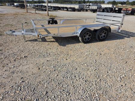 New 2027 Load Trail 83X14 TANDEM 7K ALUMINUM UTILITY W/BI-FOLD GATE & SPARE