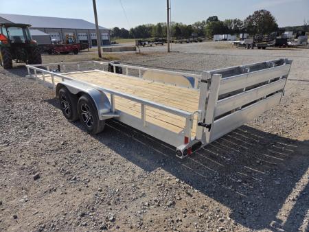 New 2027 Load Trail 83X20 TANDEM 7K ALUMINUM UTILITY W/BI-FOLD GATE & SPARE