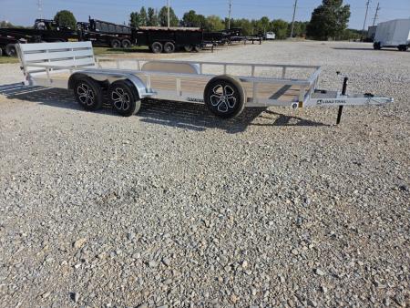 New 2027 Load Trail 83X20 TANDEM 7K ALUMINUM UTILITY W/BI-FOLD GATE & SPARE