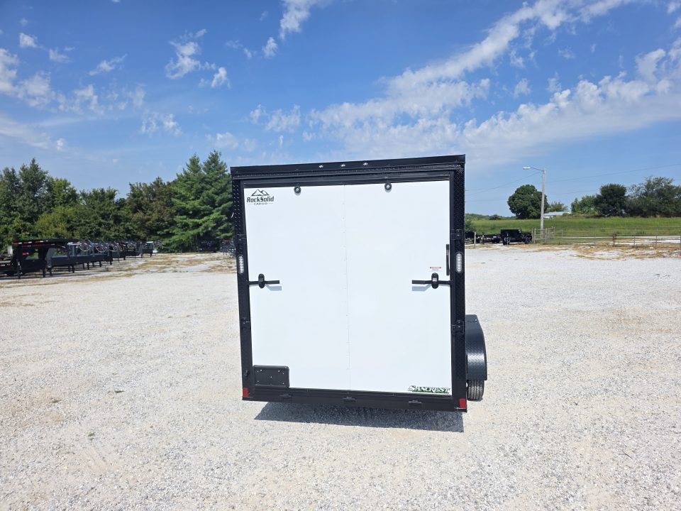 New 2027 Rock Solid Cargo 7x14 Tandem 7K Cargo w/ .080 Polycore, Aluminum Wheels, & 7' Interior Height Cargo / Enclosed Trailer
