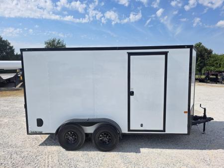 New 2027 Rock Solid Cargo 7x14 Tandem 7K Cargo w/ .080 Polycore, Aluminum Wheels, & 7' Interior Height Cargo / Enclosed Trailer
