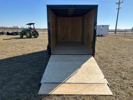 New 2027 Rock Solid Cargo 7x14 Tandem 7K Cargo w/ .080 Polycore, Aluminum Wheels, & 7' Interior Height Cargo / Enclosed Trailer