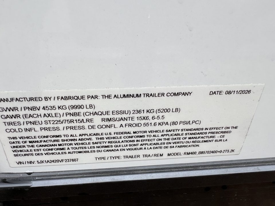 New 2027 ATC 24' RoM 400 Aluminum Carhauler Cargo / Enclosed Trailer