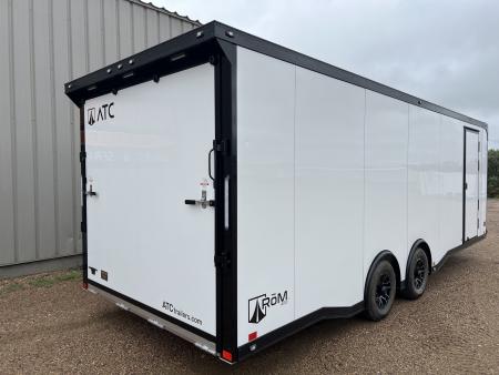 New 2027 ATC 24' RoM 400 Aluminum Carhauler Cargo / Enclosed Trailer