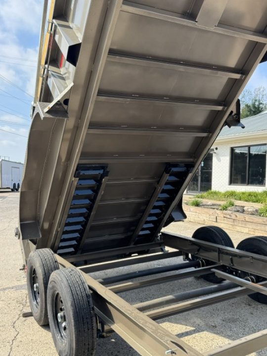 New 2027 Diamond C 82x14' Dump, 2' Sides, 3-Way Gate, Ramps LPT207