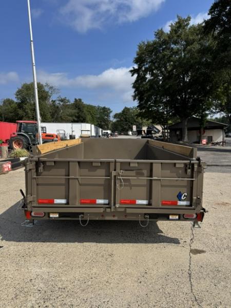 New 2027 Diamond C 82x14' Dump, 2' Sides, 3-Way Gate, Ramps LPT207