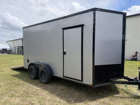 New 2026 Quality Cargo 7x14 Silver Standard Trailer Cargo / Enclosed Trailer