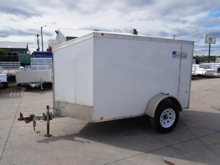 Used 2012 Ameralite 5x8ft Cargo / Enclosed Trailer