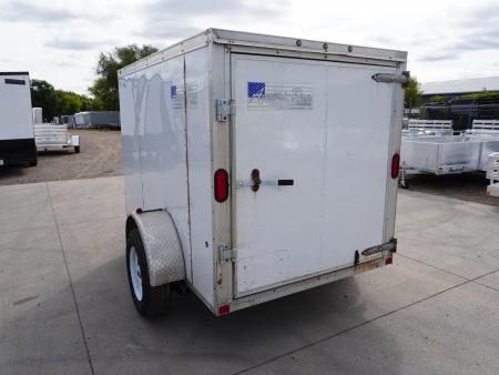 Used 2012 Ameralite 5x8ft Cargo / Enclosed Trailer