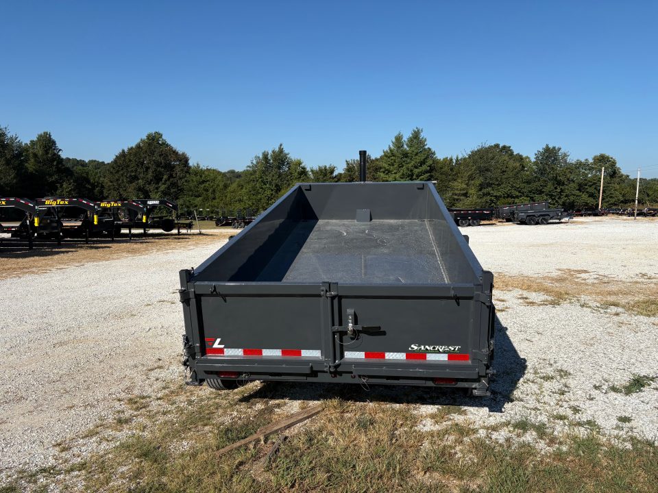 New 2027 Lamar 83X16 TRIPLE 21K GOOSENECK TELESCOPIC DUMP W / 24" SIDES