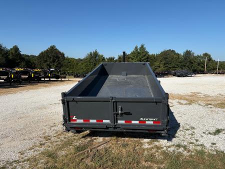 New 2027 Lamar 83X16 TRIPLE 21K GOOSENECK TELESCOPIC DUMP W / 24" SIDES