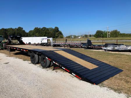 New 2027 MAXX-D 102X36 TANDEM 25.9K GN HYDROTAIL W/ STEEL RUNNERS, HYDROJACKS, LOAD LIGHTS & WIRELESS REMOTE Flatbed Trailer