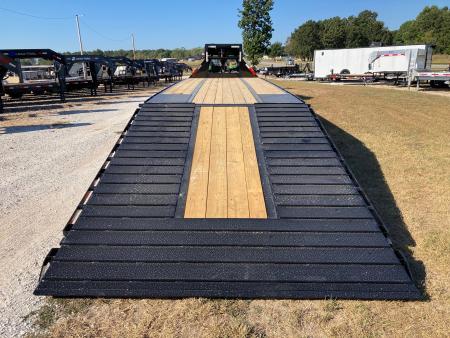 New 2027 MAXX-D 102X36 TANDEM 25.9K GN HYDROTAIL W/ STEEL RUNNERS, HYDROJACKS, LOAD LIGHTS & WIRELESS REMOTE Flatbed Trailer