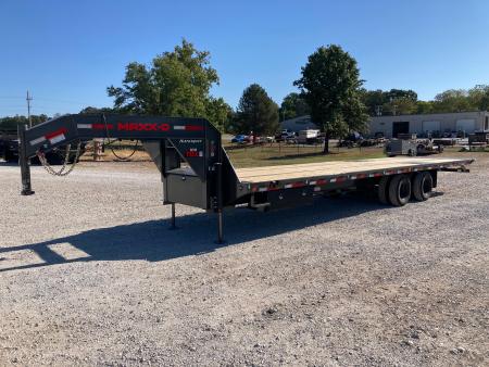New 2027 MAXX-D 102x32 TANDEM 25K GN FULL TILT W/ HYDROJACKS & WIRELESS REMOTE Tilt Trailer